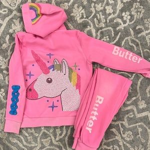 Child Butter matching sweatsuit